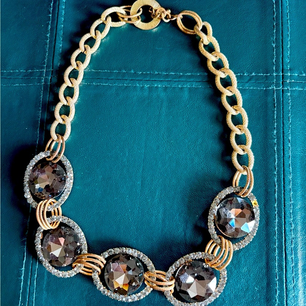 Elegant Gold and Silver Chain Necklace